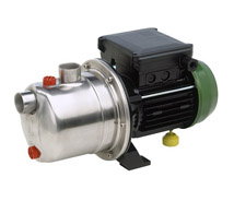 HORIZONTALNE CENTRIFUGALNE PUME OD NERĐAJUĆEG ČELIKA SA RADNIM KOLOM OD TEHNOPOLIMERA